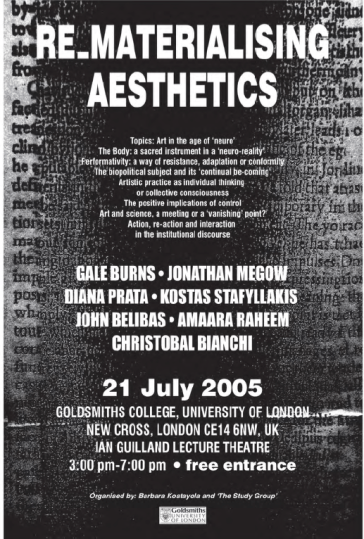 Rematerialising Aesthetics